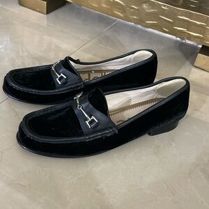 Sam Edelman velvet loafers 7.5